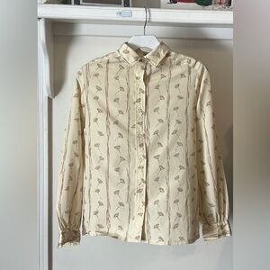 FINAL PRICE Vintage Hooper Button Down Top